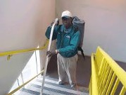 Cleaning Stairs
